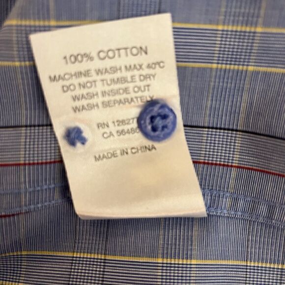 Men’s Moods of Norway Dress Shirt Size M Excellent Pre-Owned Condition - Picture 12 of 12